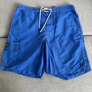 Polo Ralph Lauren Cargo Shorts Swim Trunks Men’s XL Blue
